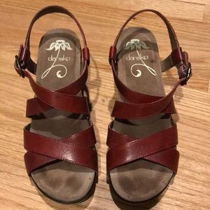 Dansko Frida sandals, size 38